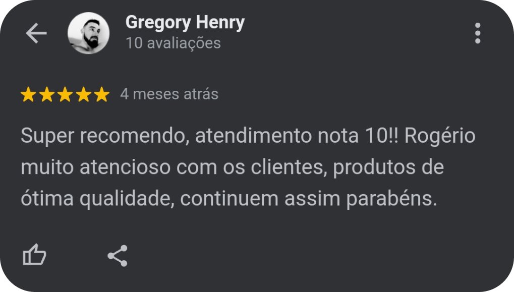 Avaliação 5 estrelas de cliente da Clean Lixeiras no Google